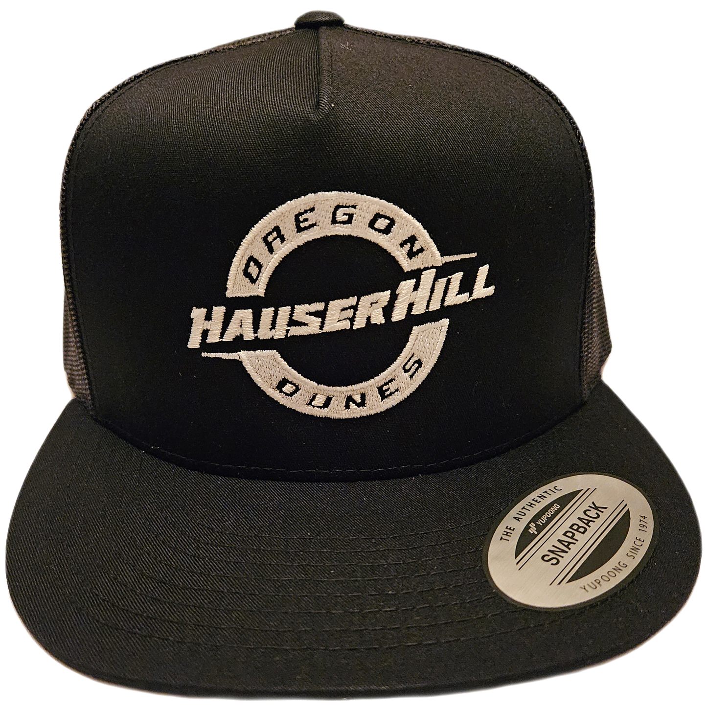 **Flat Bill Trucker Snapback