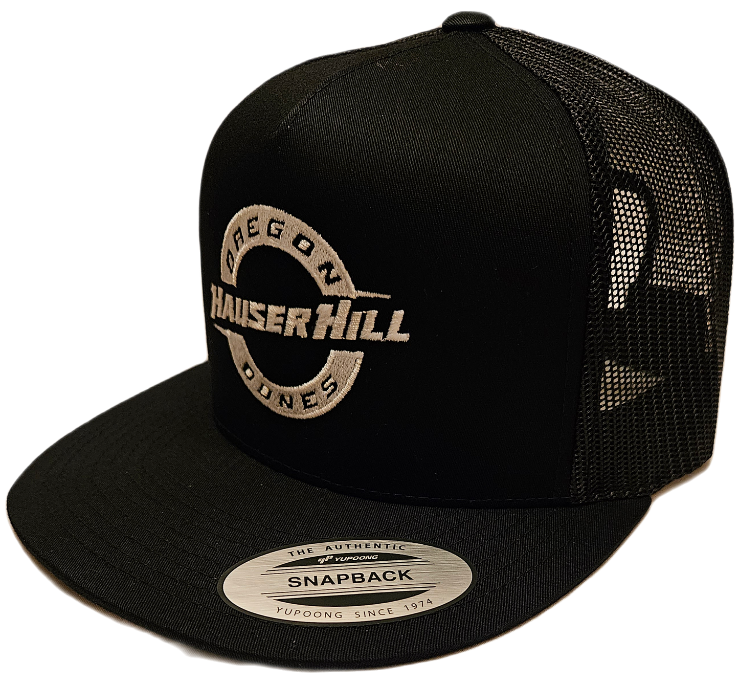 **Flat Bill Trucker Snapback