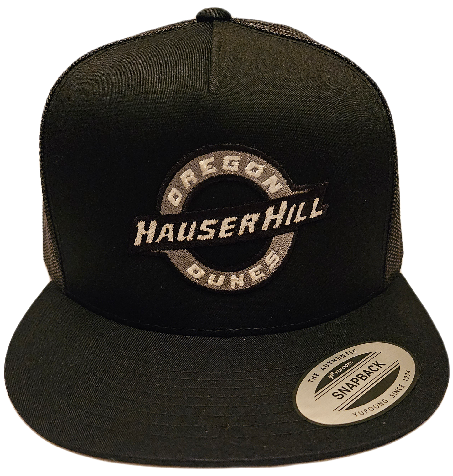 **Flat Bill Trucker Snapback