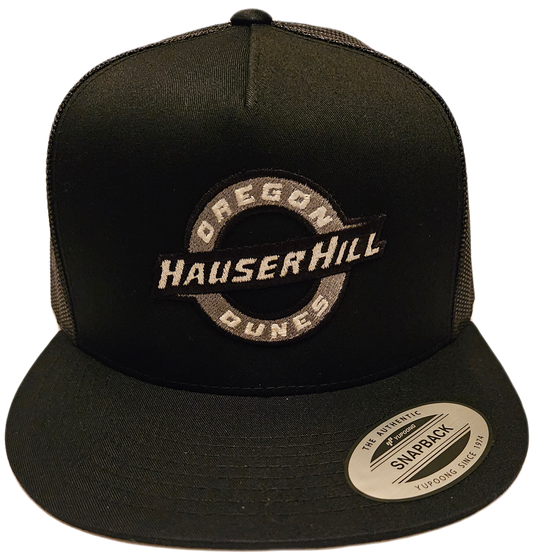 **Flat Bill Trucker Snapback