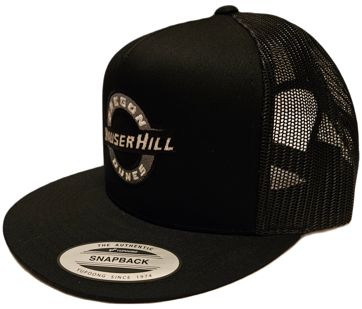 **Flat Bill Trucker Snapback