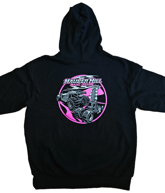 Hauser Hill Sand Drag Pink Hoodie