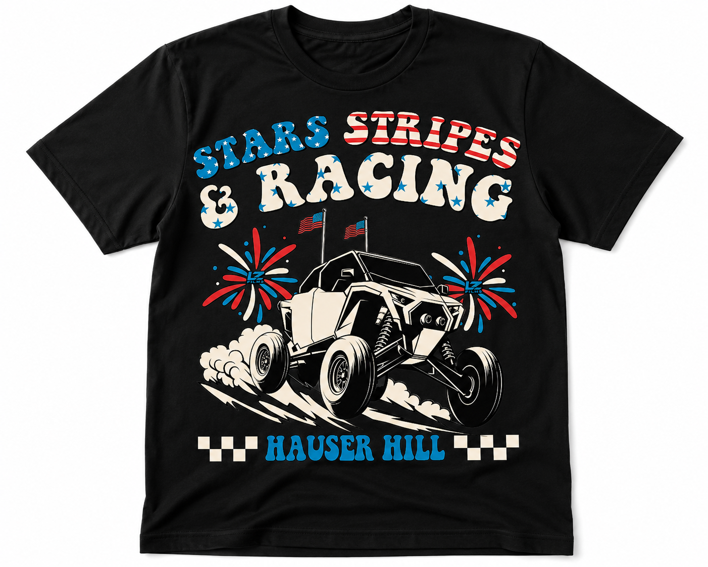 Stars, Stripes, & Racing Tee Shirt